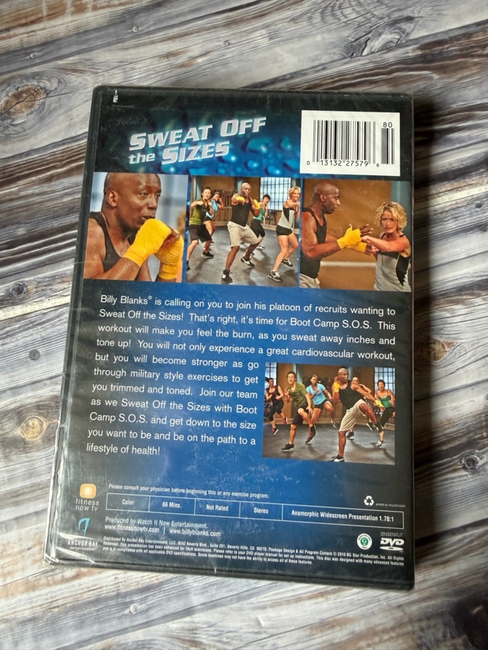 Billy's Bootcamp S.O.S. Sweat Off the Sizes DVD - - Picture 2 of 4
